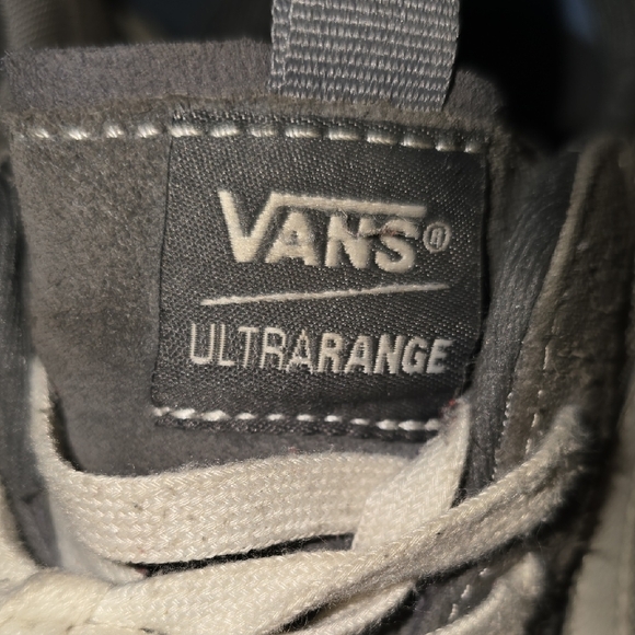 Vans Ultrarange Gray and White Sneakers - Picture 2 of 6